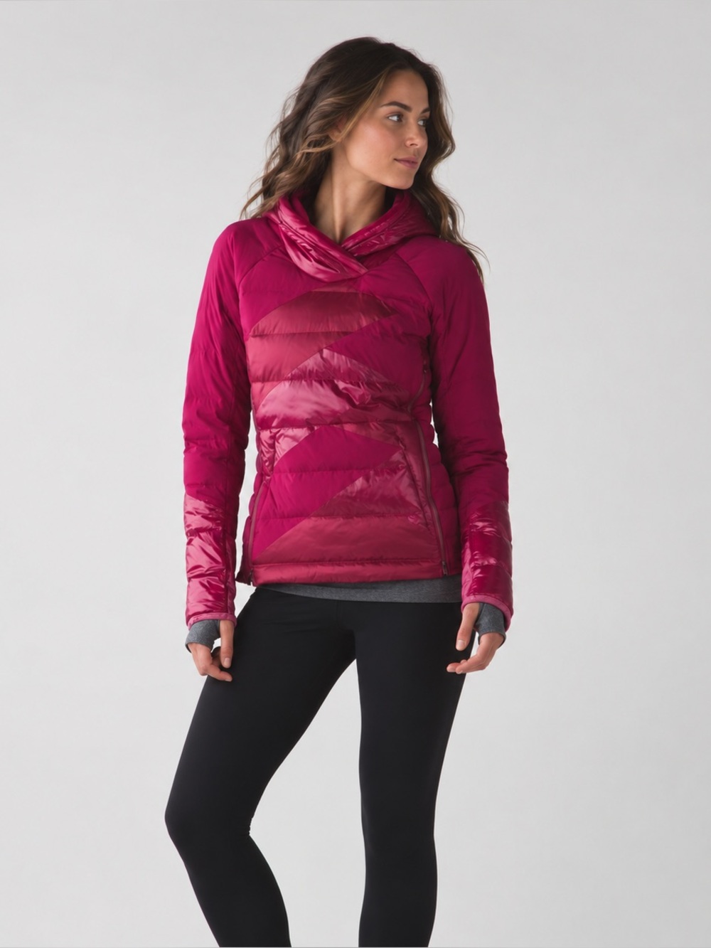 Lululemon Down Right Cozy Pullover Berry Rumble Size 4